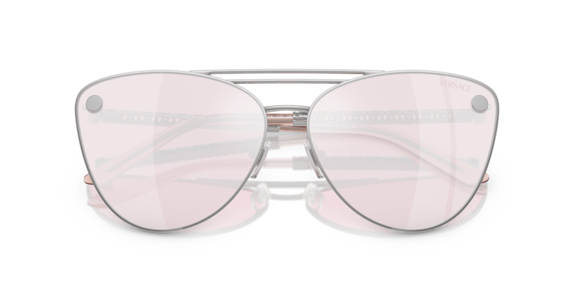 0VE2267 - Versace - (Silver) Pink Mirror White - 64 - 14 - 140 MM - Ardor Eyewear 8056262017395