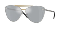 0VE2267 - Versace - (Silver/Gold) Blue Mirror Silver - 64 - 14 - 140 MM - Ardor Eyewear 8056262017388