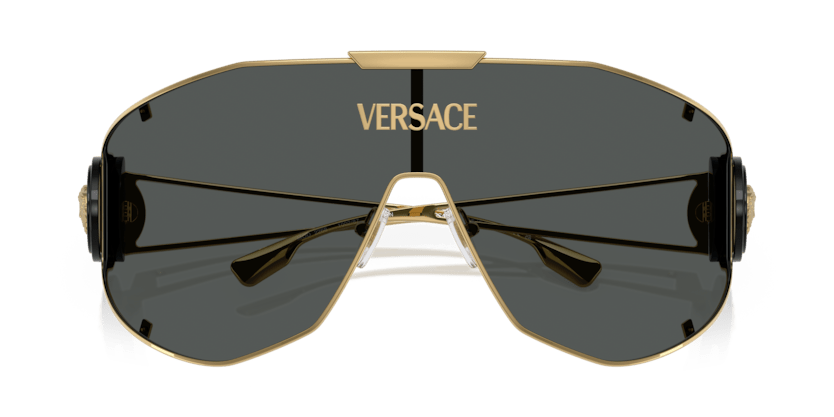 0VE2268 - Versace - (Gold) Dark Grey - 42 - 142 - 115 MM - Ardor Eyewear 8056262033272