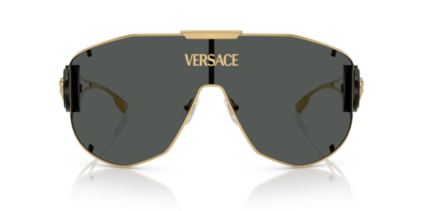 0VE2268 - Versace - (Gold) Dark Grey - 42 - 142 - 115 MM - Ardor Eyewear 8056262033272