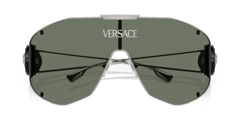 0VE2268 - Versace - (Silver) Dark Green - 42 - 142 - 115 MM - Ardor Eyewear 8056262033296