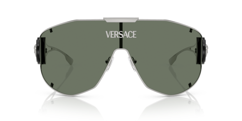 0VE2268 - Versace - (Silver) Dark Green - 42 - 142 - 115 MM - Ardor Eyewear 8056262033296