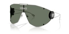 0VE2268 - Versace - (Silver) Dark Green - 42 - 142 - 115 MM - Ardor Eyewear 8056262033296