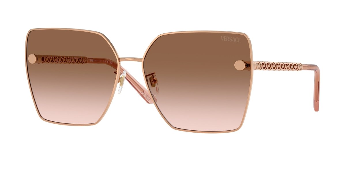 0VE2270D - Versace - (Rose Gold) Brown Gradient - 63 - 15 - 145 MM - Ardor Eyewear 8056262062647