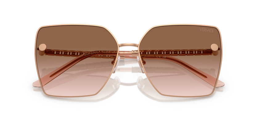 0VE2270D - Versace - (Rose Gold) Brown Gradient - 63 - 15 - 145 MM - Ardor Eyewear 8056262062647