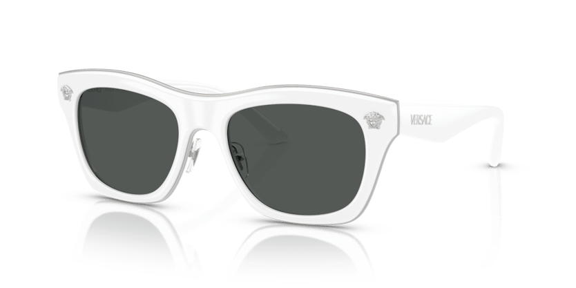 0VE2272 - Versace - (White) Dark Grey - 53 - 18 - 145 MM - Ardor Eyewear 8056262221853