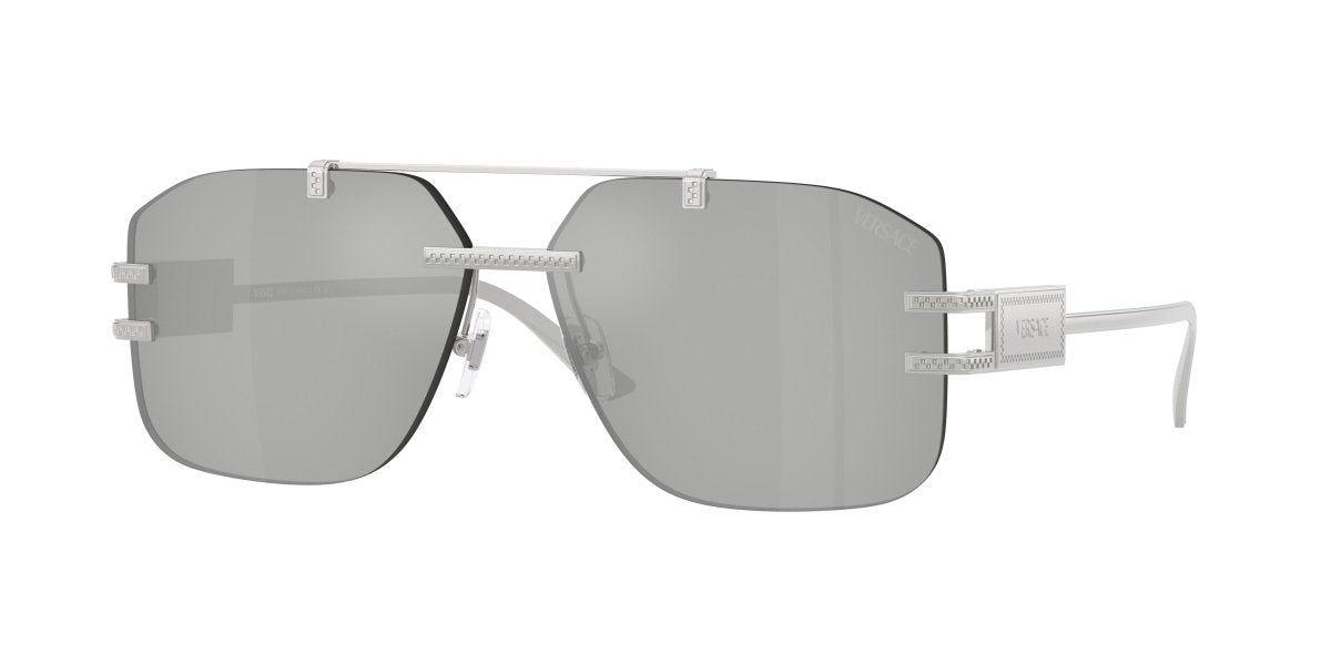 0VE2275 - Versace - (Silver) Clear Mirror Silver 80 - 60 - 13 - 140 MM - Ardor Eyewear 8056262247846