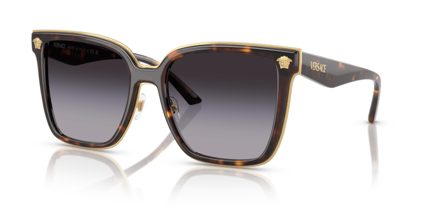 0VE2278D - Versace - (Havana) Grey Gradient - 58 - 19 - 150 MM - Ardor Eyewear 8056262275702