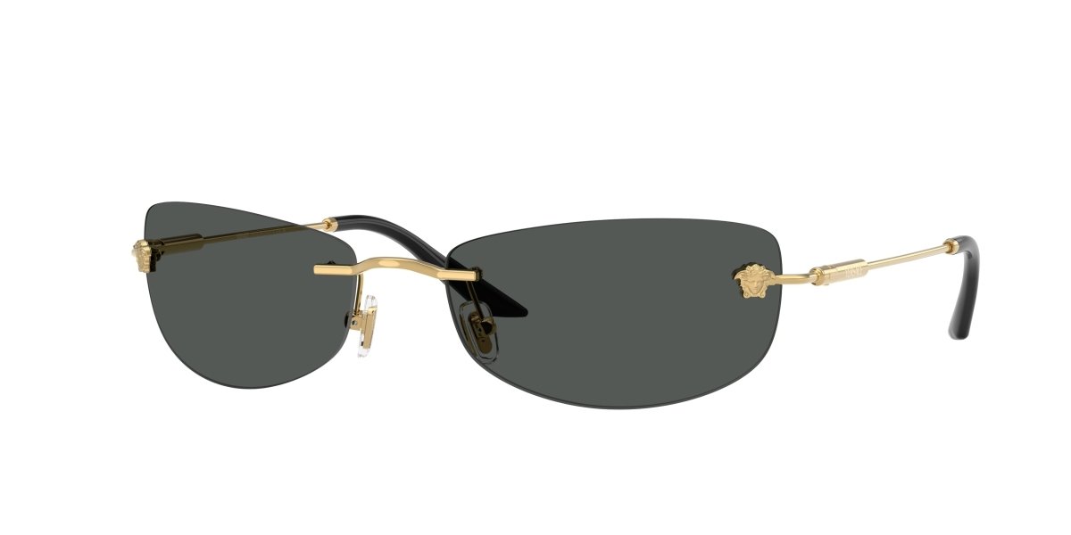 0VE2279 - Versace - (Gold) Dark Grey - 60 - 18 - 135 MM - Ardor Eyewear 8056262314845