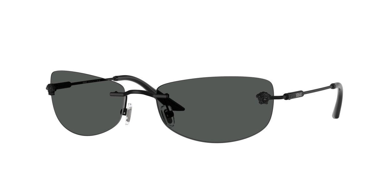 0VE2279 - Versace - (Matte Black) Dark Grey - 60 - 18 - 135 MM - Ardor Eyewear 8056262314876