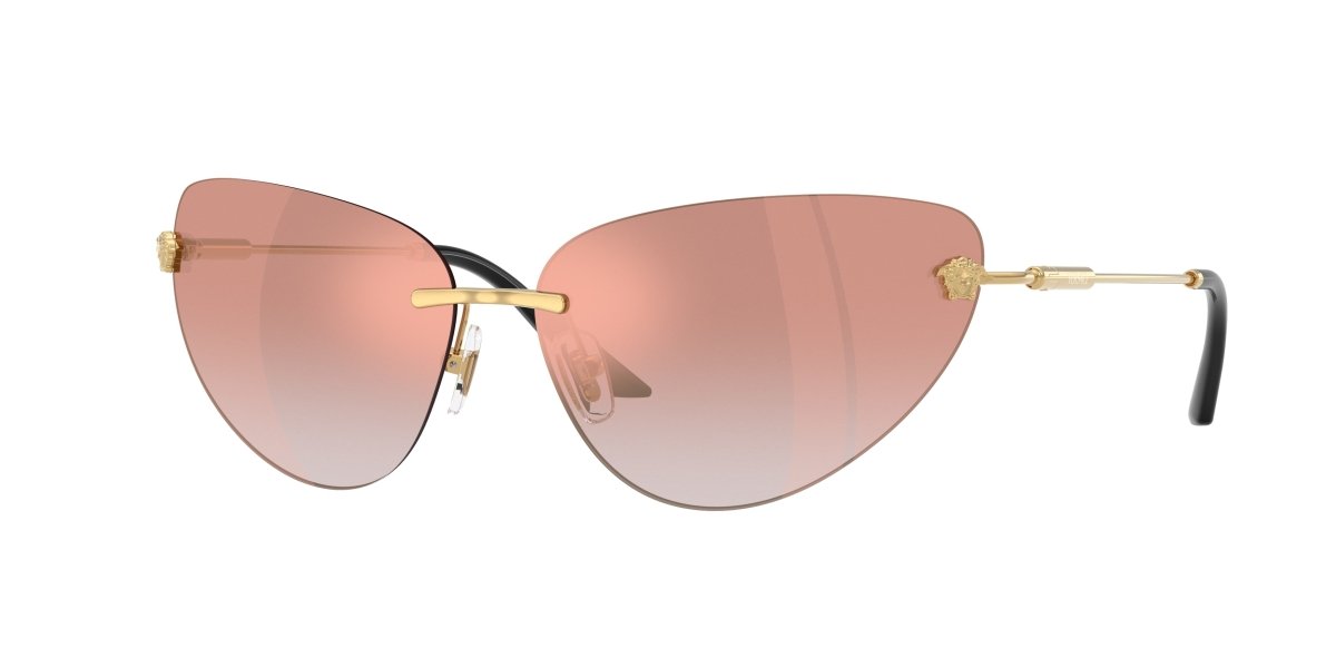 0VE2281 - Versace - (Gold) Pink Gradient Pink Mirror - 64 - 13 - 135 MM - Ardor Eyewear 8056262427682