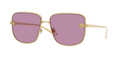 0VE2282 - Versace - (Gold) Dark Violet Mirror Silver Int - 59 - 15 - 140 MM - Ardor Eyewear 8056262427828