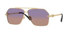 0VE2284 - Versace - (Gold) Clear Fifty Gradient Orange Violet - 63 - 10 - 140 MM - Ardor Eyewear 8056262422328