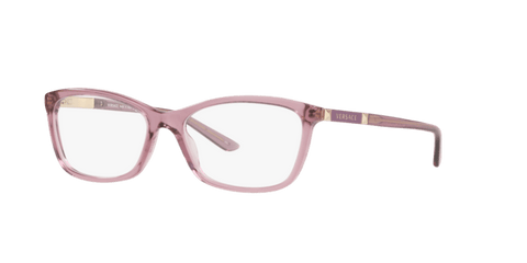 Transparent Violet - 0VE3186 8056597080514 Versace Eyeglasses Woman Butterfly