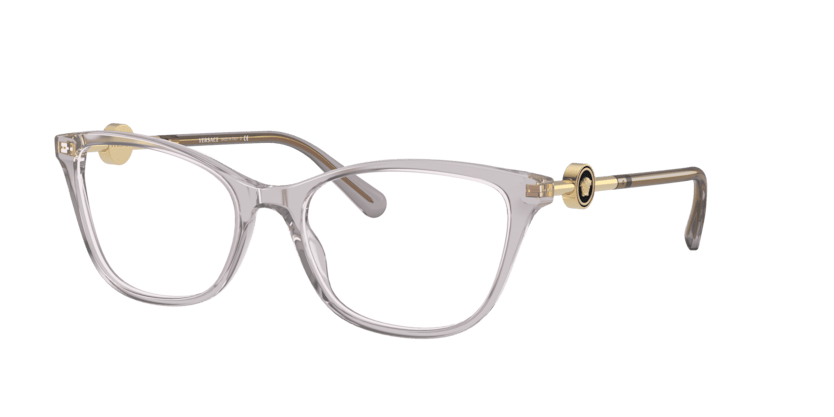 0VE3293 - Versace - Grey - (Transparent Grey 593) - 55 - 18 - 140 MM - Ardor Eyewear 8056597344432