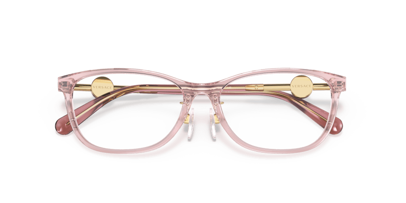 0VE3297D - Versace - Pink - (Transparent Pink 5322) - 55 - 16 - 140 MM - Ardor Eyewear 8056597382427