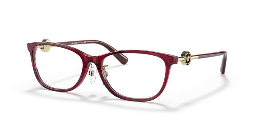 0VE3297D - Versace - Red - (Transparent Red 388) - 55 - 16 - 140 MM - Ardor Eyewear 8056597382410