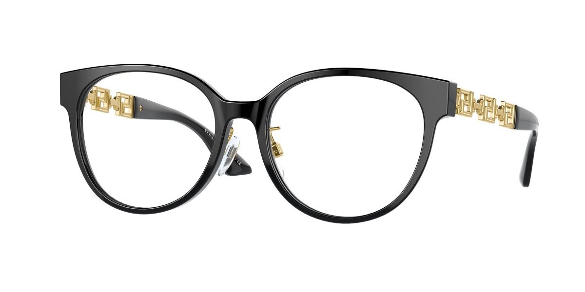 0VE3302D - Versace - Black - (Black GB1) - 54 - 17 - 140 MM - Ardor Eyewear 8056597407861