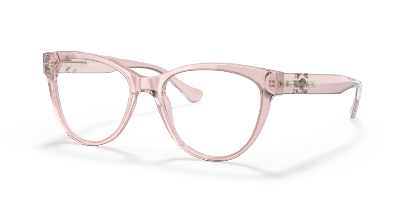 0VE3304 - Versace - Pink - (Transparent Pink 5339) - 53 - 18 - 140 MM - Ardor Eyewear 8056597535892