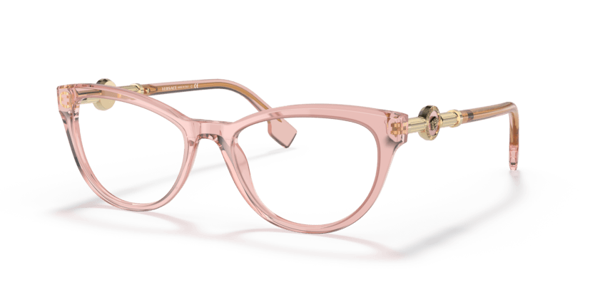 0VE3311 - Versace - Pink - (Transparent Pink 5322) - 54 - 18 - 140 MM - Ardor Eyewear 8056597524193