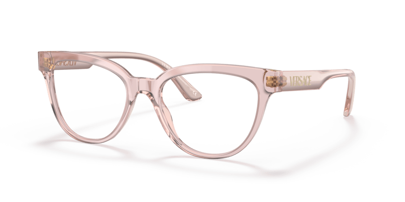 0VE3315 - Versace - Pink - (Transparent Pink 5339) - 52 - 18 - 145 MM - Ardor Eyewear 8056597645232