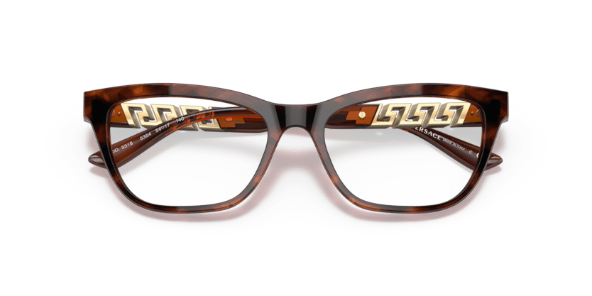 0VE3318 - Versace - Tortoise - (Havana Print Monogram 5354) - 54 - 17 - 140 MM - Ardor Eyewear 8056597622073