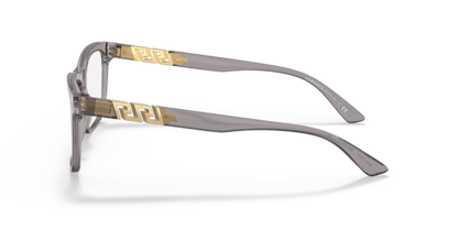 Transparent Grey - 0VE3319 8056597642330 Versace Eyeglasses Man Phantos