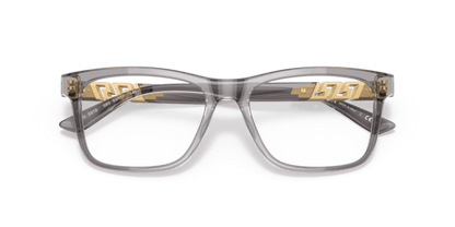 Transparent Grey - 0VE3319 8056597642330 Versace Eyeglasses Man Phantos