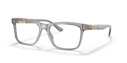 Transparent Grey - 0VE3319 8056597642330 Versace Eyeglasses Man Phantos