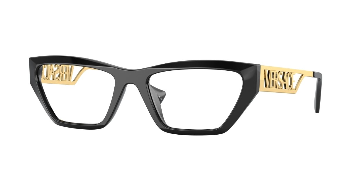 0VE3327U - Versace - Black - (Black GB1) - 55 - 18 - 145 MM - Ardor Eyewear 8056597712521