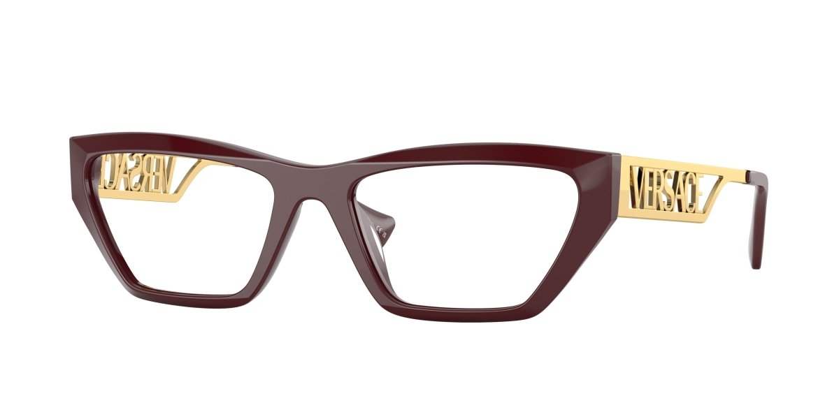 0VE3327U - Versace - Red - (Bordeaux 5381) - 55 - 18 - 145 MM - Ardor Eyewear 8056597712583