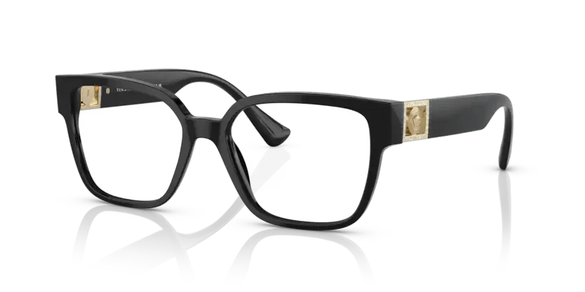 0VE3329B - Versace - Black - (Black GB1) - 54 - 17 - 145 MM - Ardor Eyewear 8056597730792