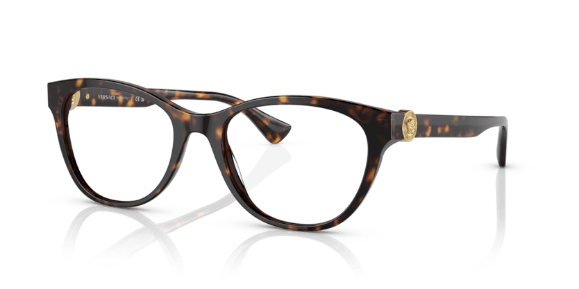 0VE3330 - Versace - Tortoise - (Havana 108) - 55 - 19 - 145 MM - Ardor Eyewear 8056597730976