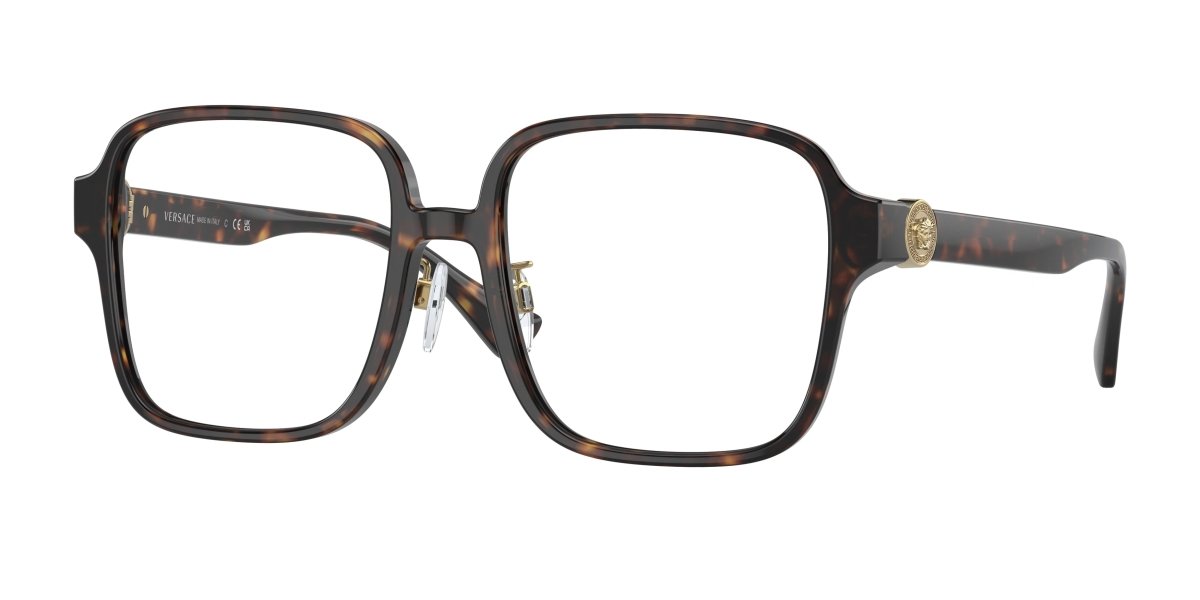 0VE3333D - Versace - Tortoise - (Havana 108) - 56 - 18 - 145 MM - Ardor Eyewear 8056597730730