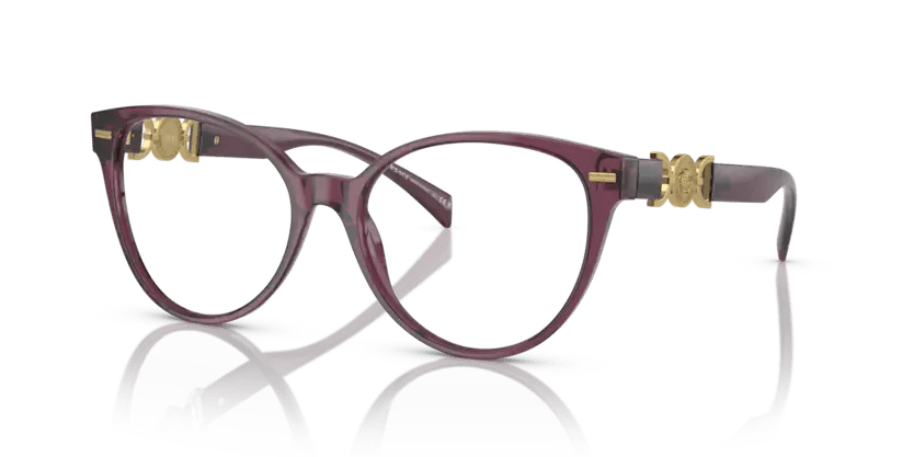 0VE3334 - Versace - Violet - (Transparent Violet 5220) - 53 - 17 - 140 MM - Ardor Eyewear 8056597829472