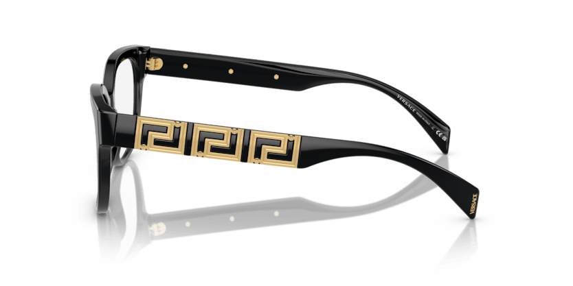 0VE3338 - Versace - Black - (Black GB1) - 54 - 18 - 140 MM - Ardor Eyewear 8056597831451