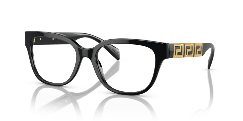 0VE3338 - Versace - Black - (Black GB1) - 54 - 18 - 140 MM - Ardor Eyewear 8056597831451