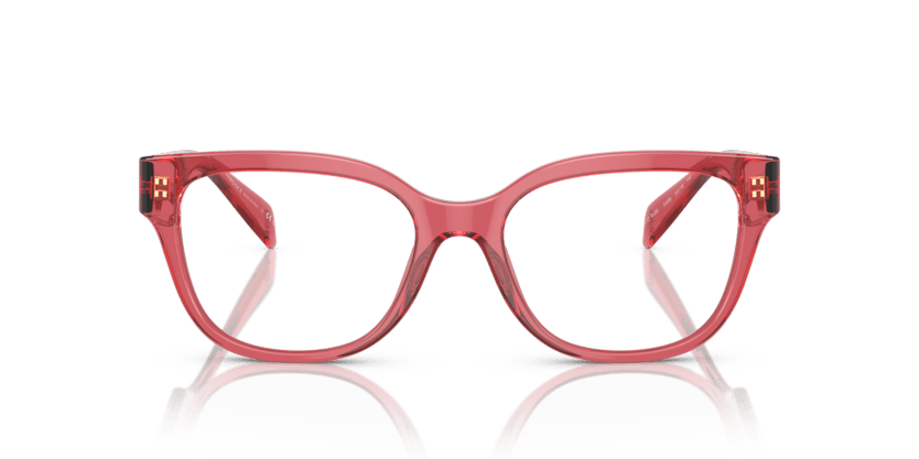 0VE3338 - Versace - Red - (Transparent Red 5409) - 52 - 18 - 140 MM - Ardor Eyewear 8056597831505