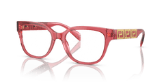 0VE3338 - Versace - Red - (Transparent Red 5409) - 52 - 18 - 140 MM - Ardor Eyewear 8056597831505