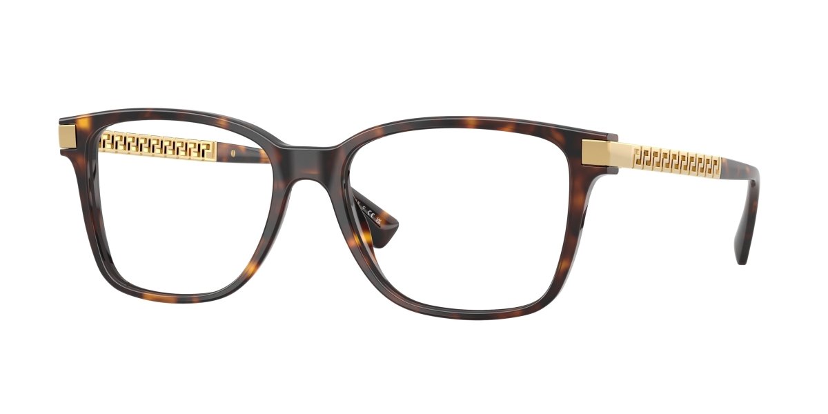 0VE3340U - Versace - Tortoise - (Havana 108) - 55 - 17 - 145 MM - Ardor Eyewear 8056597831598