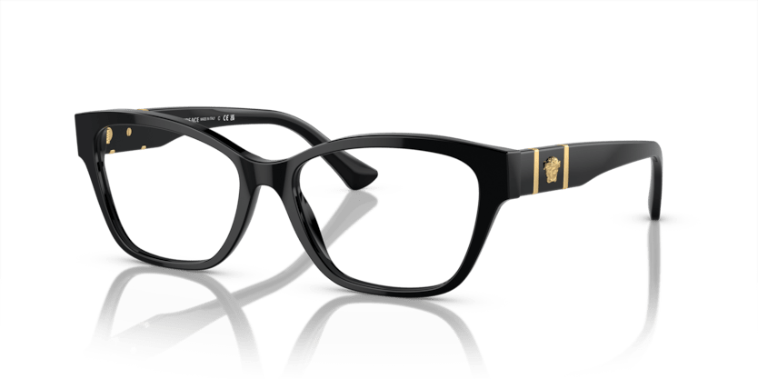 0VE3344 - Versace - Black - (Black GB1) - 52 - 16 - 140 MM - Ardor Eyewear 8056597921893