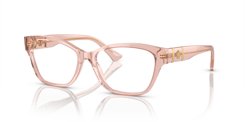 0VE3344 - Versace - Brown - (Brown Transparent 5434) - 54 - 16 - 140 MM - Ardor Eyewear 8056597921886