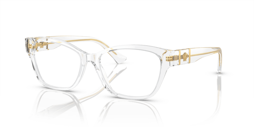 0VE3344 - Versace - Transparent - (Crystal 148) - 54 - 16 - 140 MM - Ardor Eyewear 8056597921862