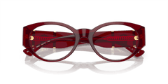 0VE3345 - Versace - Red - (Bordeaux Transparent 5430) - 52 - 18 - 140 MM - Ardor Eyewear 8056597920865