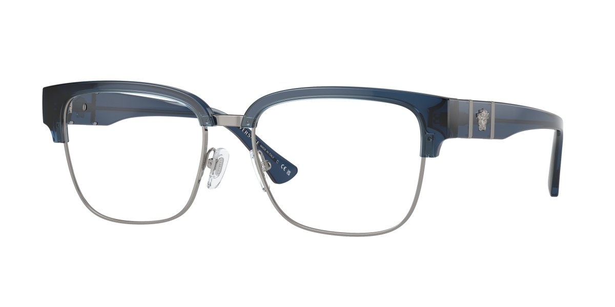 0VE3348 - Versace - Blue - (Blue Transparent 5292) - 55 - 17 - 150 MM - Ardor Eyewear 8056597921800