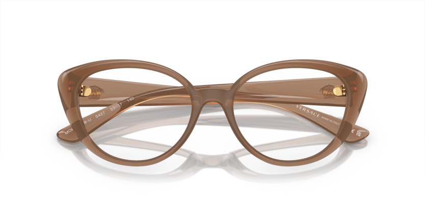 0VE3349U - Versace - Brown - (Brown Transparent 5427) - 53 - 17 - 140 MM - Ardor Eyewear 8056597920926