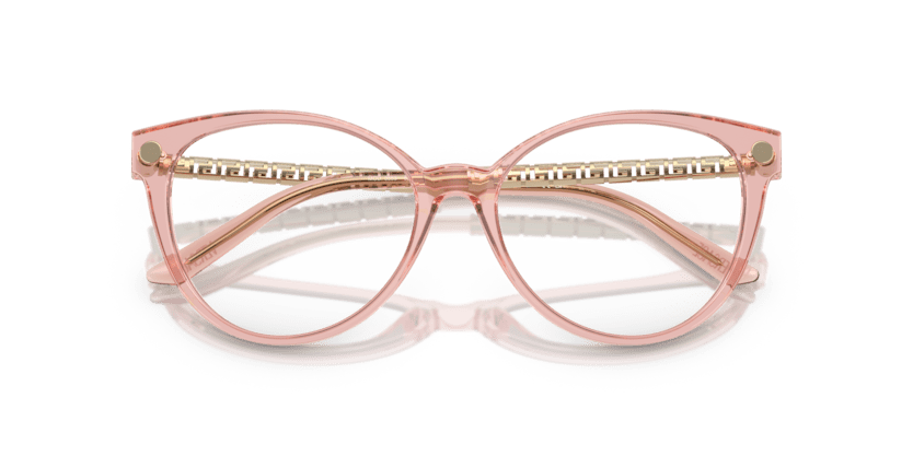 0VE3353 - Versace - Pink - (Transparent Pink 5323) - 52 - 16 - 140 MM - Ardor Eyewear 8056262014431