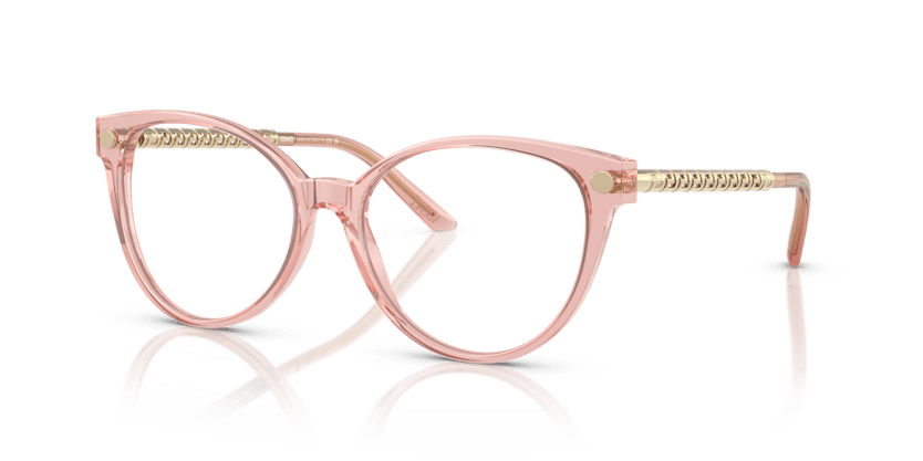 0VE3353 - Versace - Pink - (Transparent Pink 5323) - 52 - 16 - 140 MM - Ardor Eyewear 8056262014431