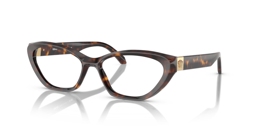 0VE3356 - Versace - Tortoise - (Havana 108) - 53 - 16 - 140 MM - Ardor Eyewear 8056262012710