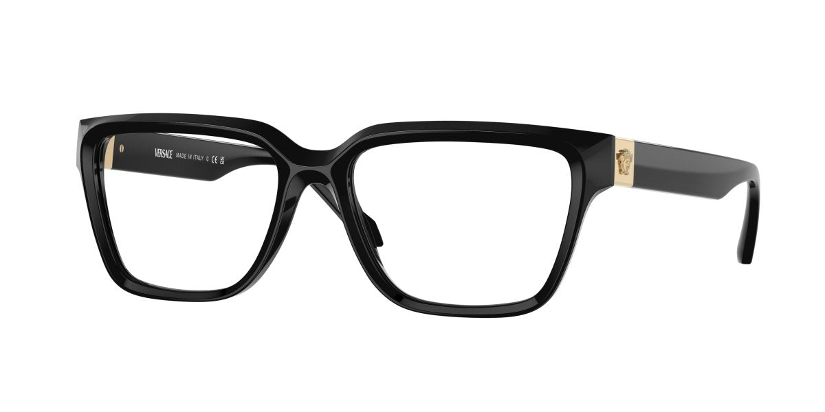 0VE3357 - Versace - Black - (Black GB1) - 53 - 17 - 145 MM - Ardor Eyewear 8056262011034